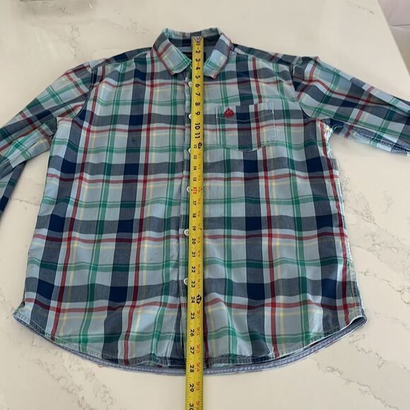 Men’s LS button up custom fit casual shirt - Picture 3 of 7